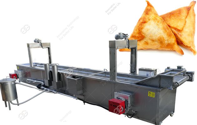 Deep automatic samosa frying machine