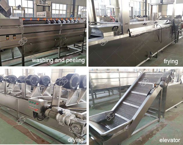 Potato Chips Production Line Details