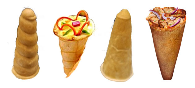 Pizza Cone Samples